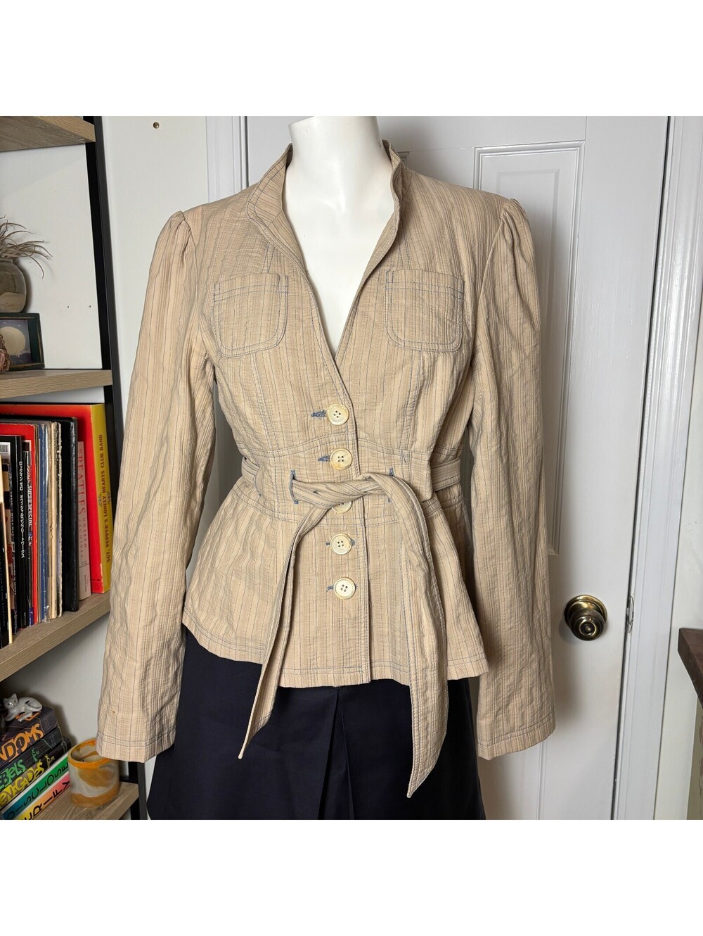 Nanette Lepore US8 Belted Blazer Jacket
